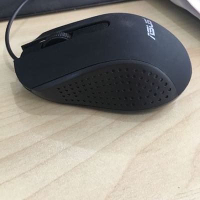 华硕/asus a豆轻音无线鼠标女生便携笔记本台式电脑游戏男商务办公 白