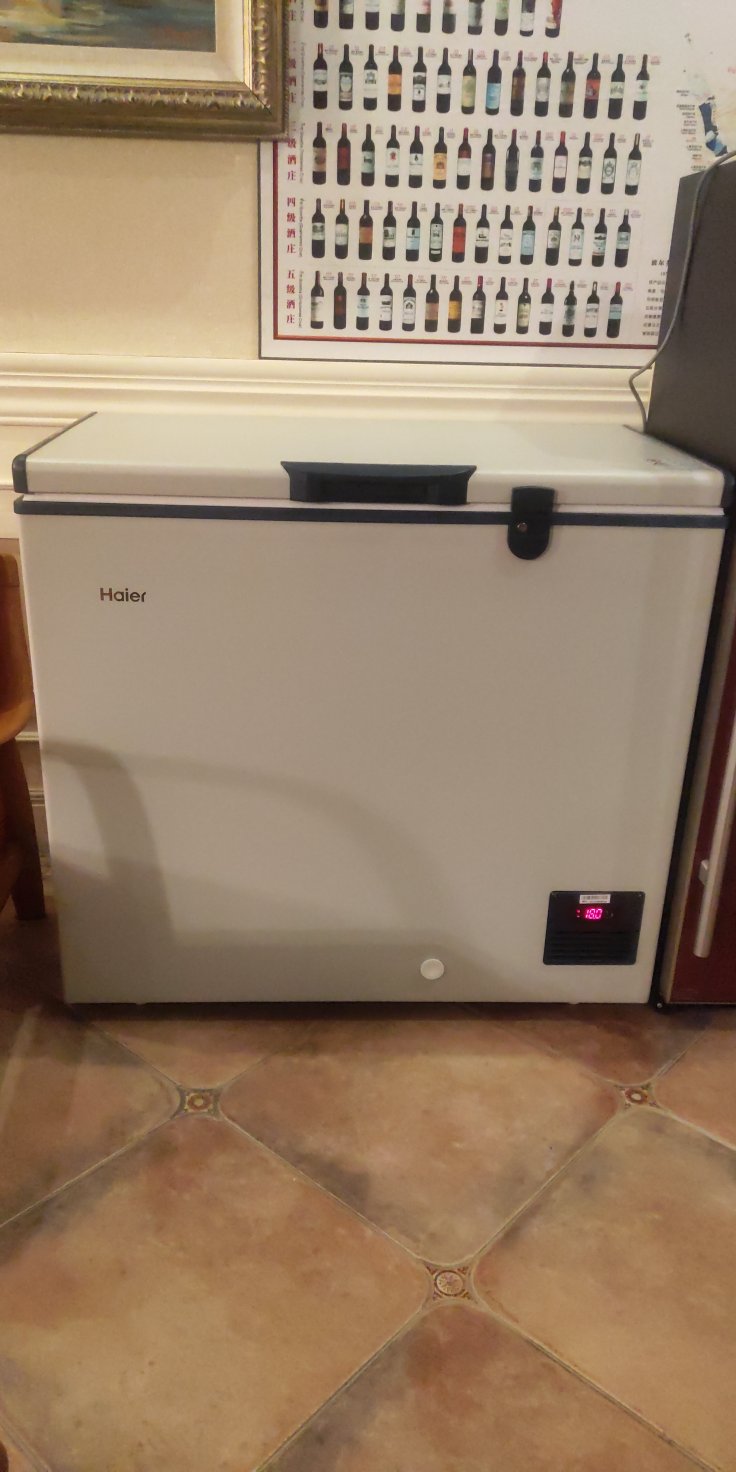 海尔 超低温柜卧式冷柜 零下-65度深冷速冻柜 实验室海鲜冰柜 家用