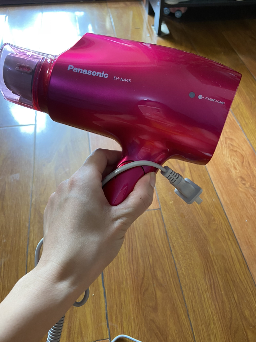 松下(panasonic)电吹风eh-na46-vp椰子油护发铂金负离子网红吹风机