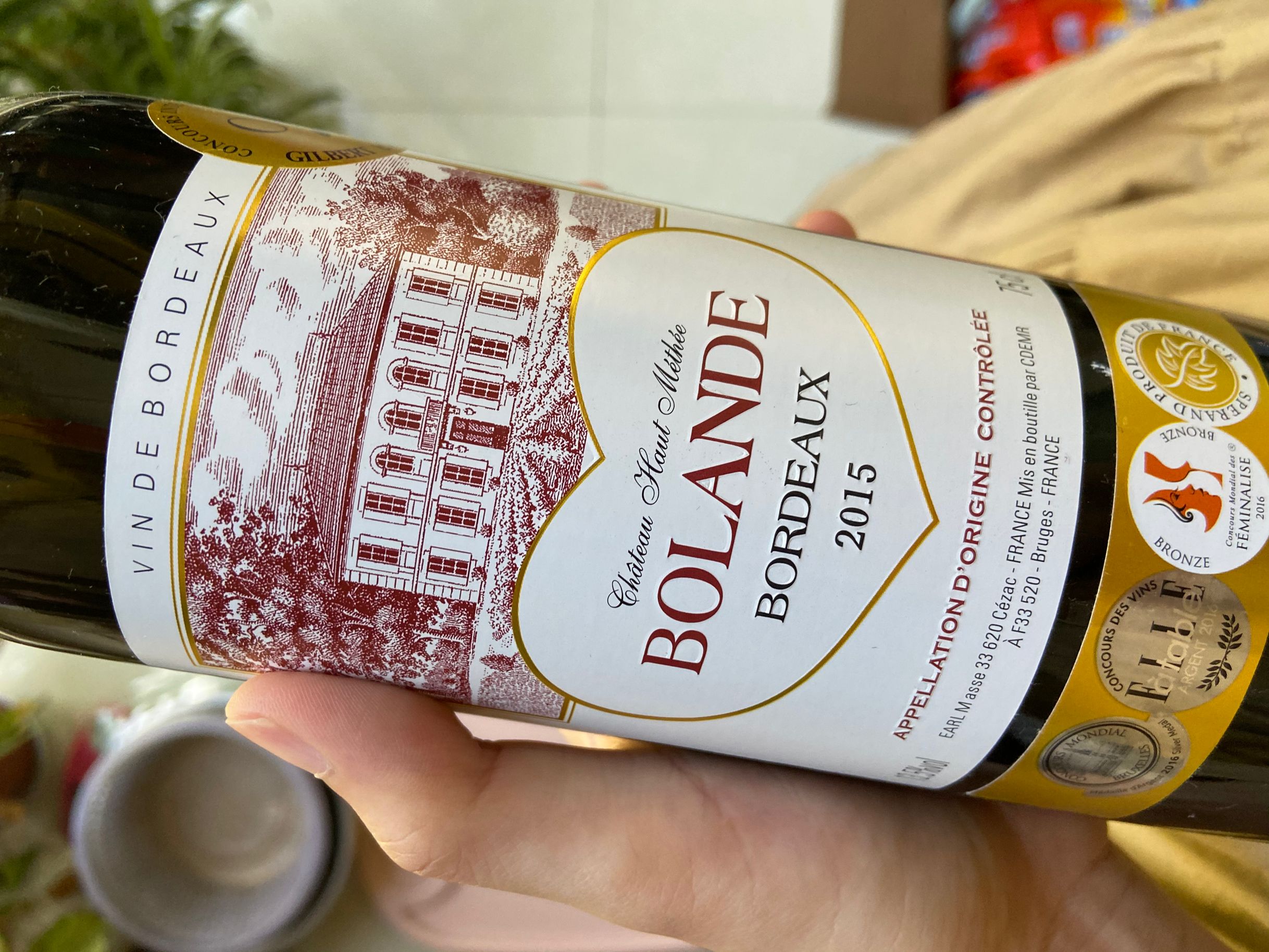 [赠开瓶器]法国原瓶进口 波蓝堡贵族酒庄干红葡萄酒 13.