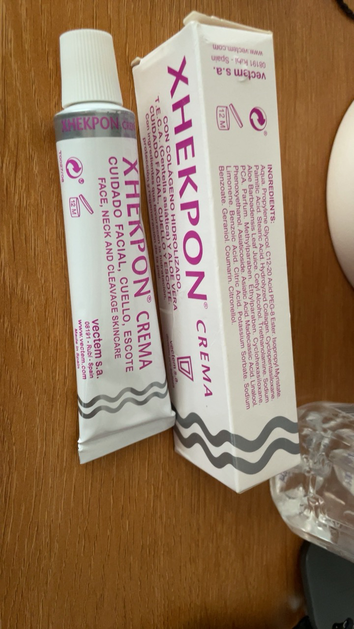 xhekpon西班牙颈纹霜颈霜 40ml 美颈霜胶原蛋白颈膜颈部护理提拉紧致