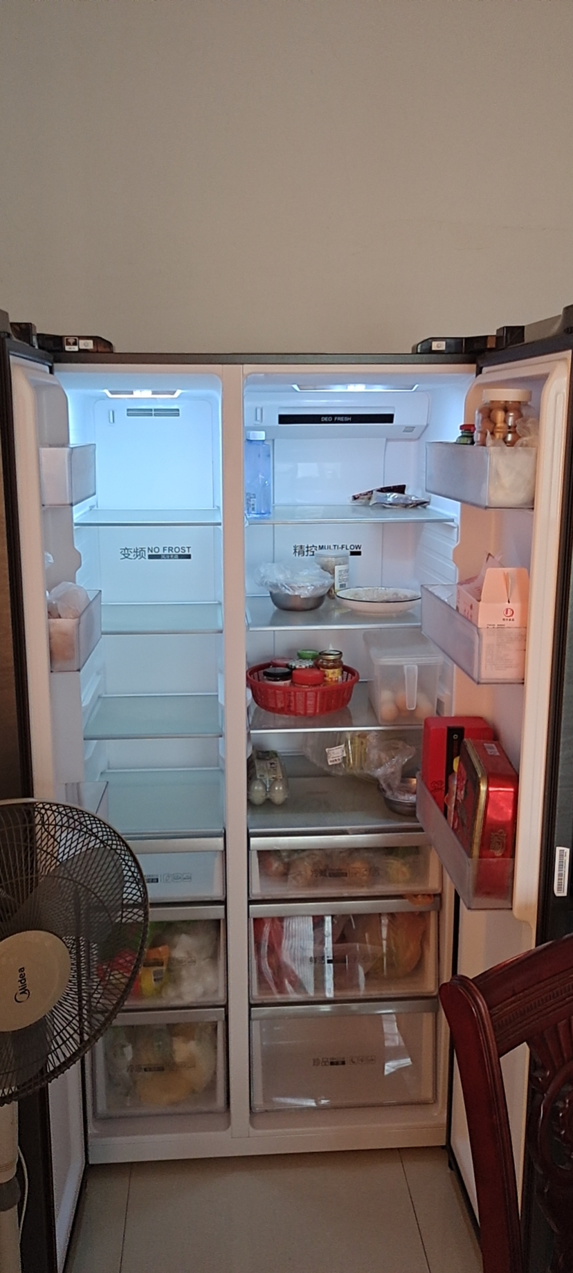 海尔两门大容量冰箱