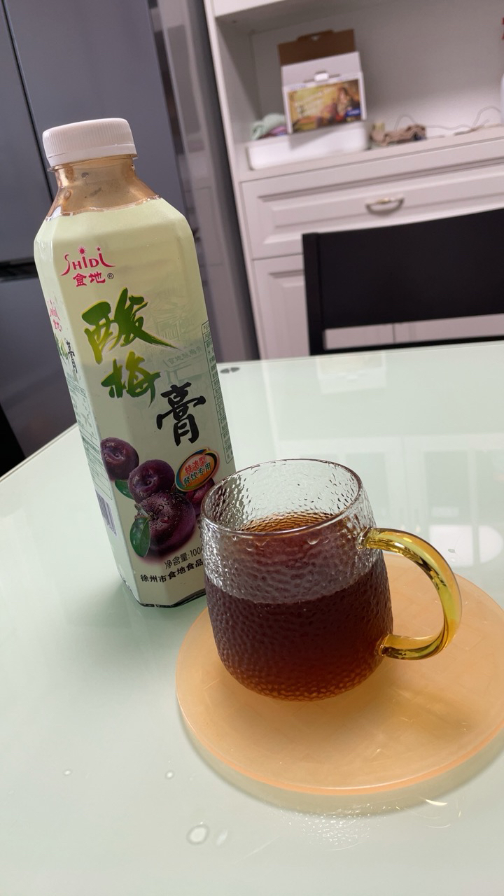 食地酸梅膏 1000gx1瓶 浓缩桂花酸梅汤乌梅汁 冲饮饮料原料晒单图