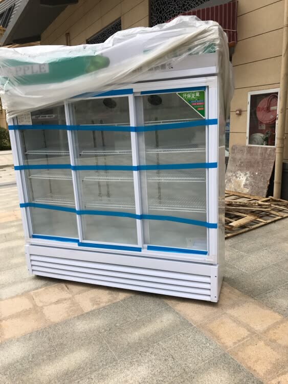 格涛(greta)双门饮料柜 展示柜冷藏保鲜立式冰柜三门商用冰箱超市冰柜