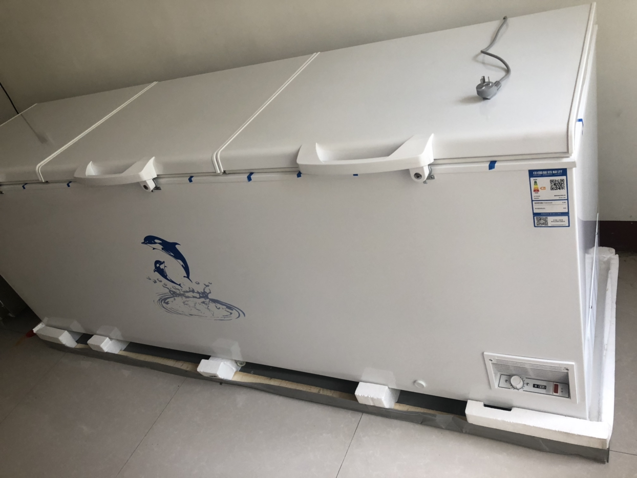 828升 大冰柜商用 大容量 单温 冷藏冷冻切换 三开门卧式冷柜 bc/bd