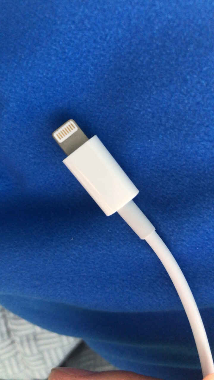 苹果原装充电线的样子图片