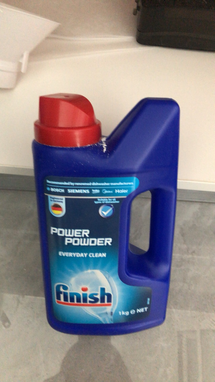 finish 洗碗机专用洗涤粉剂 1公斤洗碗粉洗涤剂洗涤粉洗碗机专用光亮
