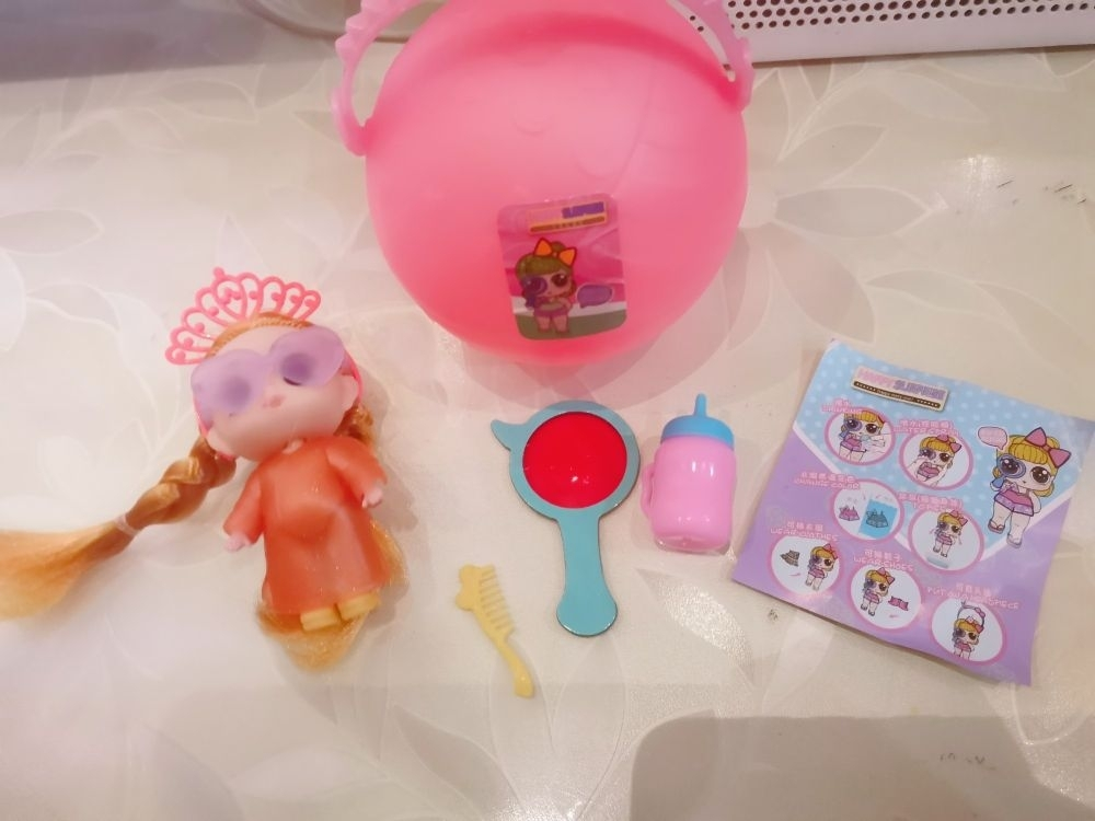 正版惊喜猜猜乐猜拆乐拆拆乐拆拆球女孩娃娃蛋忆奇拆盲盒玩具lol baby