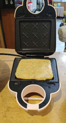 苏泊尔(supor)三明治机轻食早餐机家用多功能三文治加热吐司蛋糕机 电