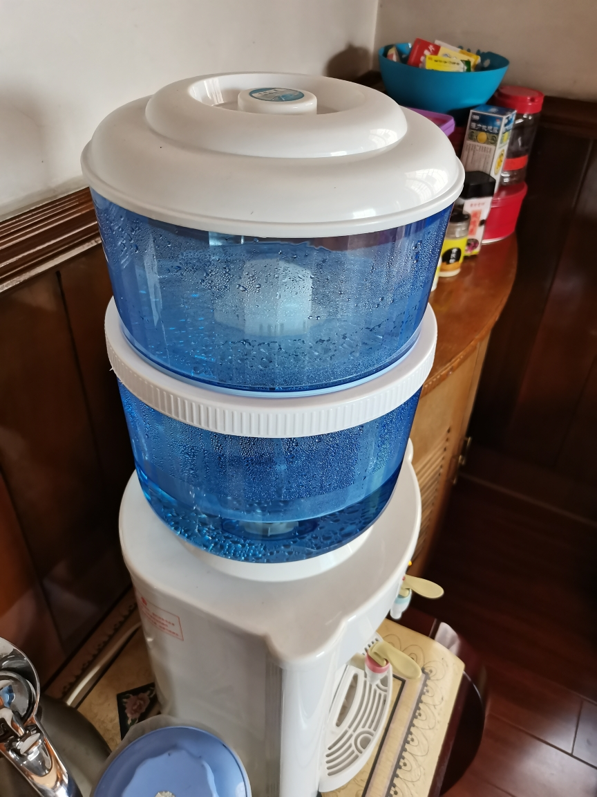 净水桶饮水机过滤桶家用净水器自来水过滤净化上置水桶可加水 12升一