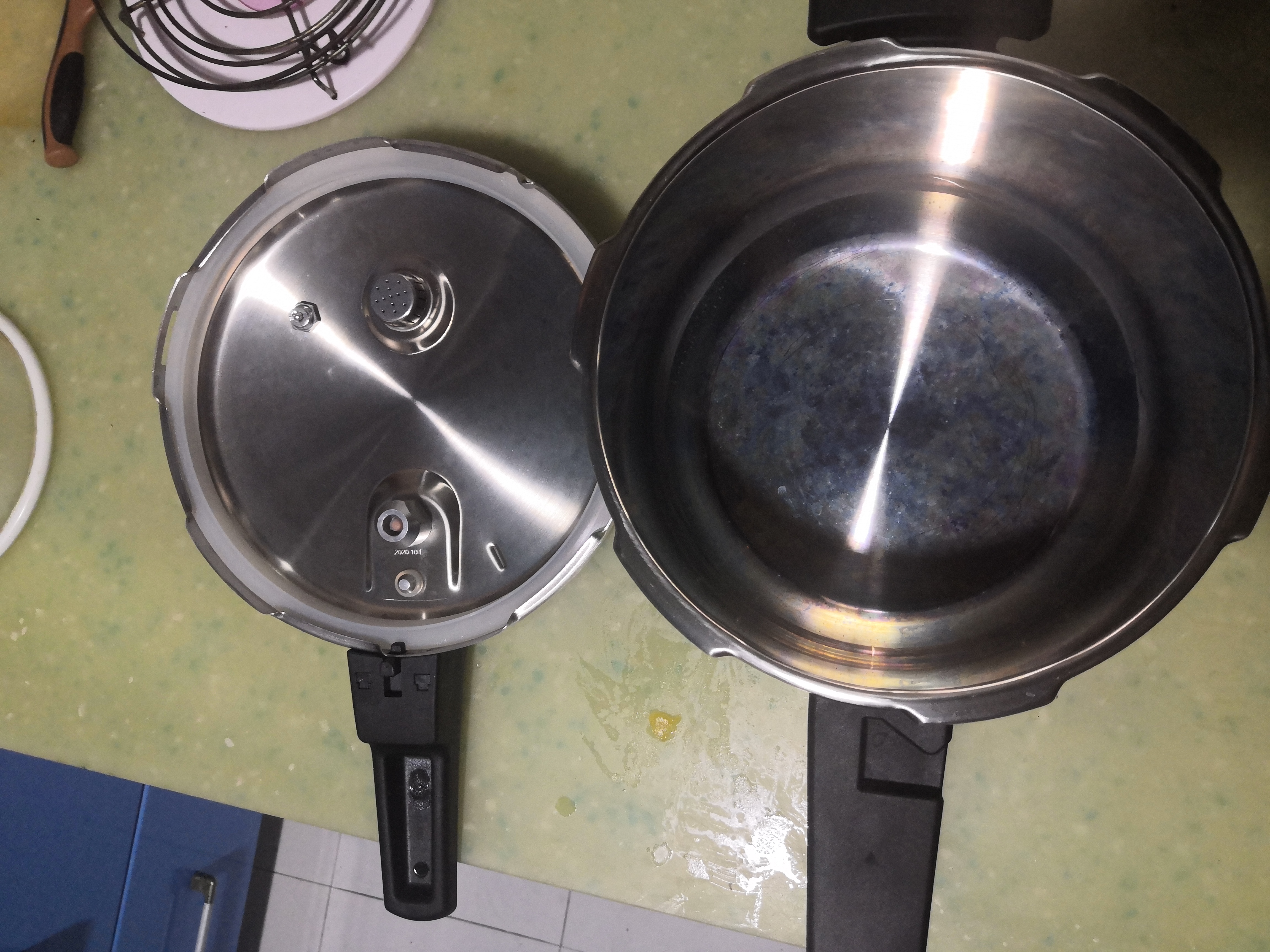 苏泊尔(supor)高压锅 304不锈钢蓝眼系列家用压力锅燃气电磁炉通用 yw