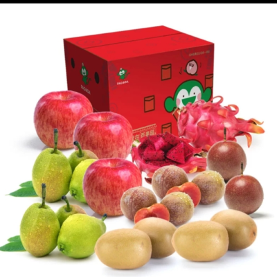 pagoda水果礼盒 百果园公司 粽情果礼水果礼包 约9.