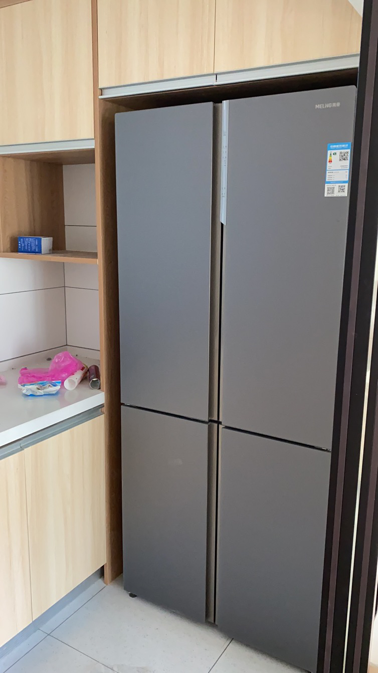 [样品机]美菱bcd-503wup9bq十字对开门多门冰箱 智能变频风冷 10分钟