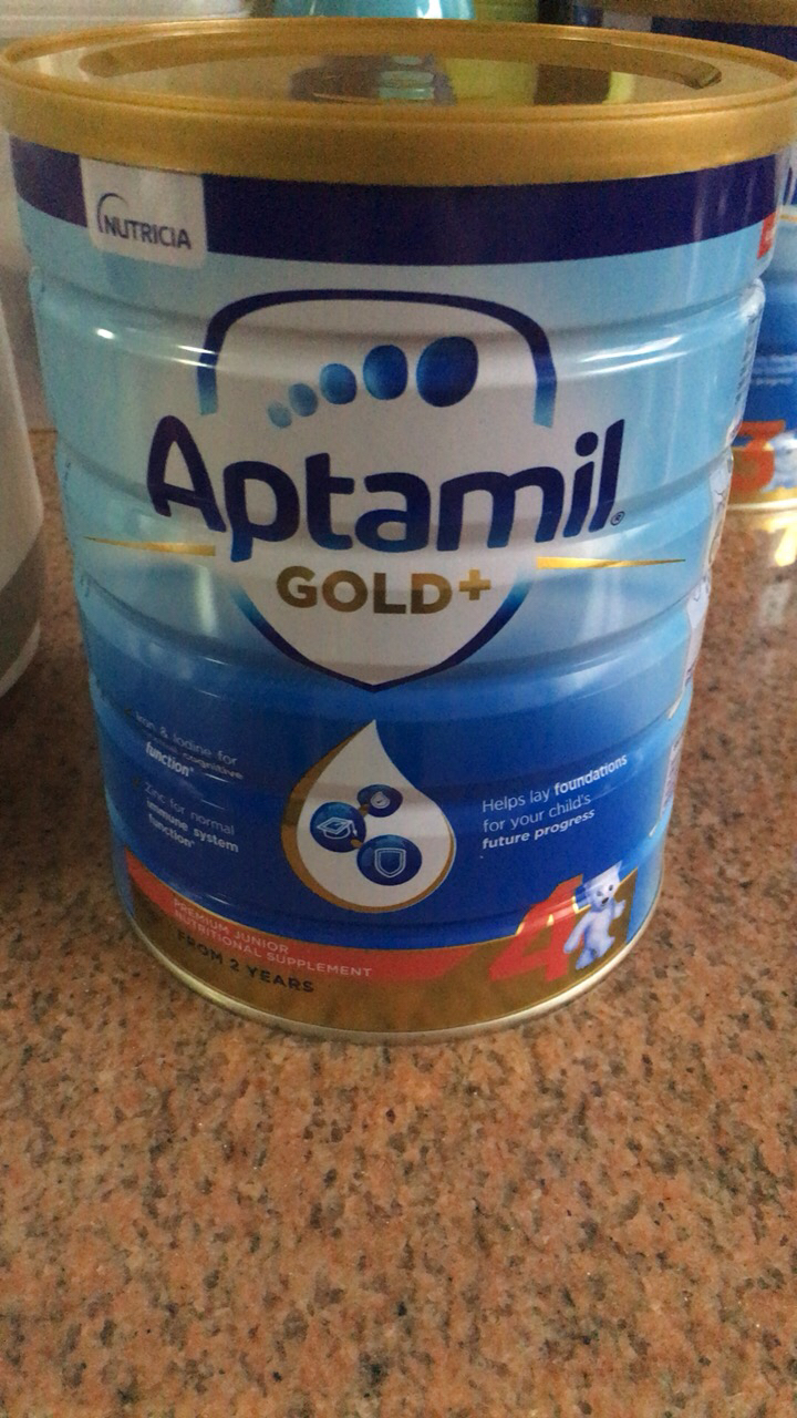 00新包装丨国内保税 澳洲新西兰aptamil爱他美金装奶粉3段(1-2岁)900g