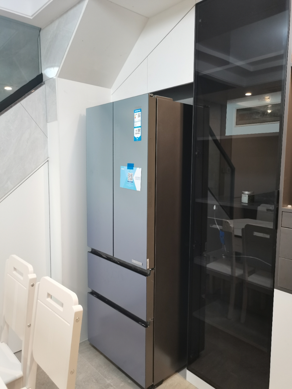 haier海尔冰箱 bcd-450wghfd5vg1u1 多门冰箱 风冷无霜1级双变频智能