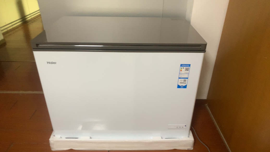 haier/海尔风冷无霜冷柜卧式家用冷柜冷藏冷冻转换深冷速冻冰柜bc/bd