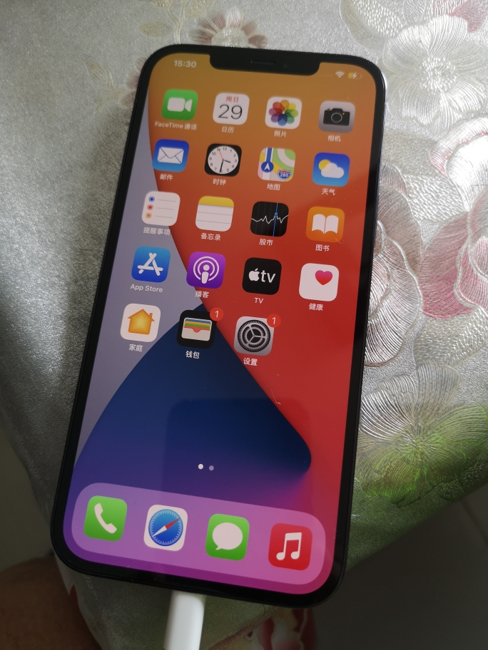 [全新正品]Apple iPhone 苹果12 Pro Max海外版有锁 支持移动联通电信5G手机 256GB 海蓝色[裸机]晒单图