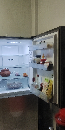 海尔(haier)双门两门冰箱309升家电超薄风冷无霜直冷大冷冻室电冰箱