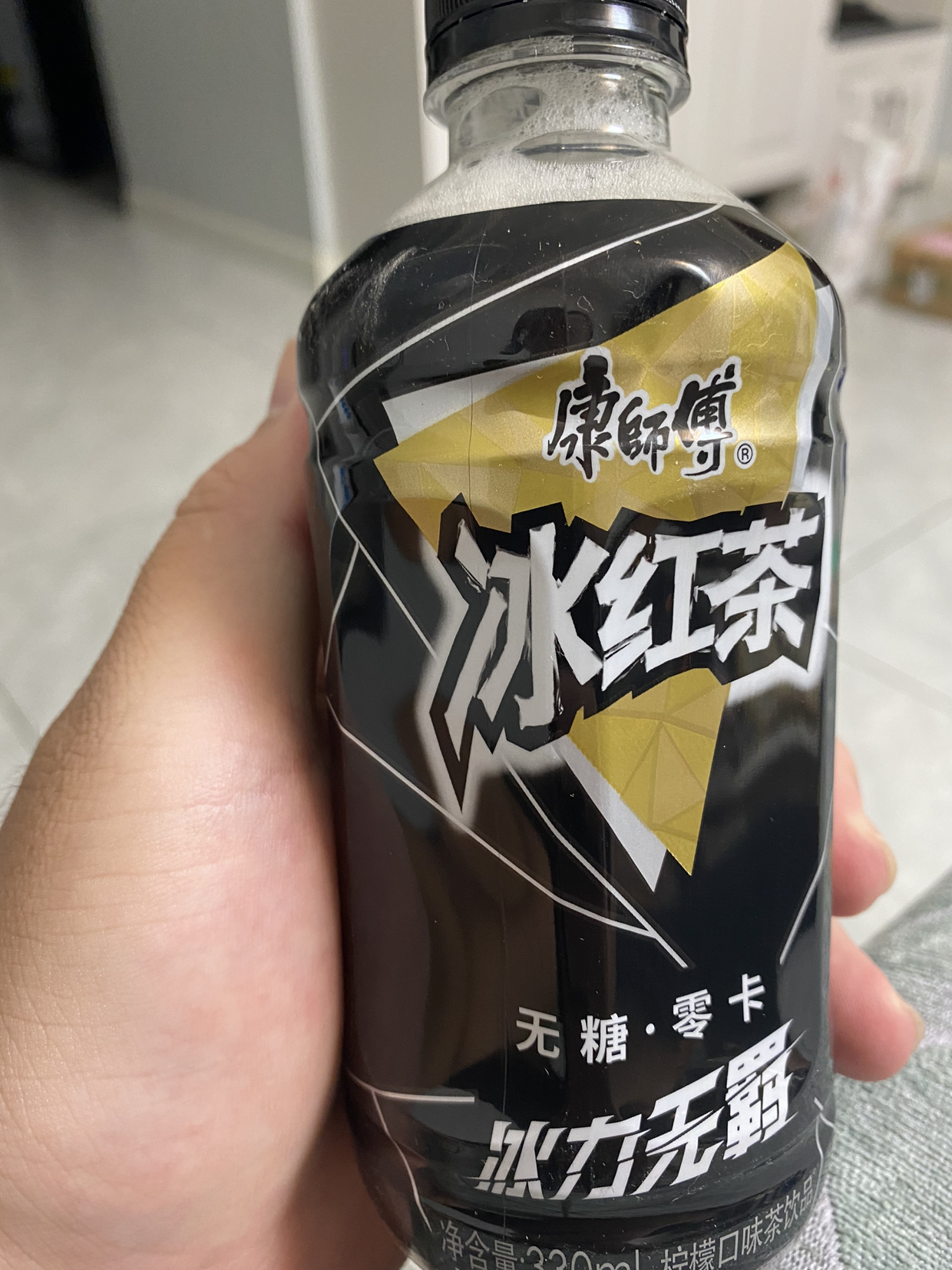 新品康师傅饮料无糖冰红茶无糖0卡330ml*12瓶晒单图
