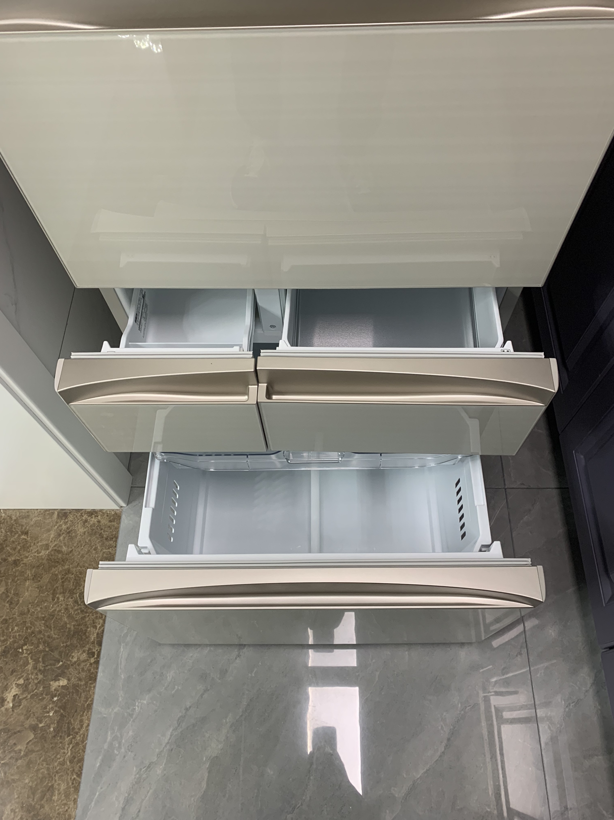 杀菌净味保鲜家用多门体电冰箱 gr-rm495we-pg1a6晒单图