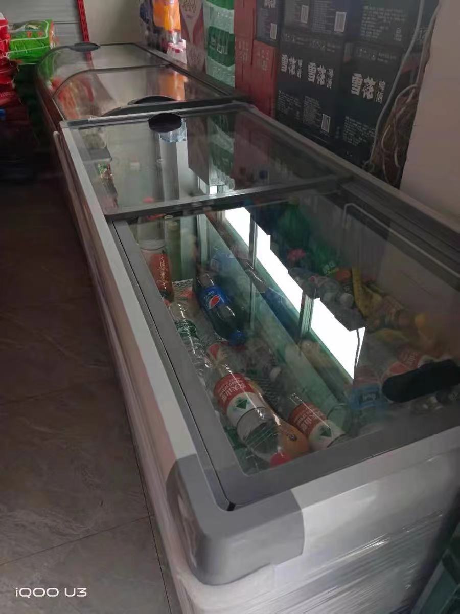 格涛(greta)平岛柜 卧式冰柜大容量展示柜 冷冻柜烧烤配菜柜冷藏商用