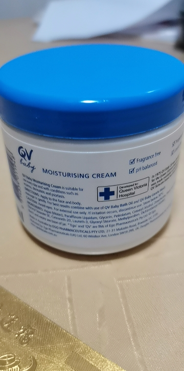 qv baby小老虎倍润霜(小老虎) ego qv意高温和不刺激 低敏婴儿儿童护