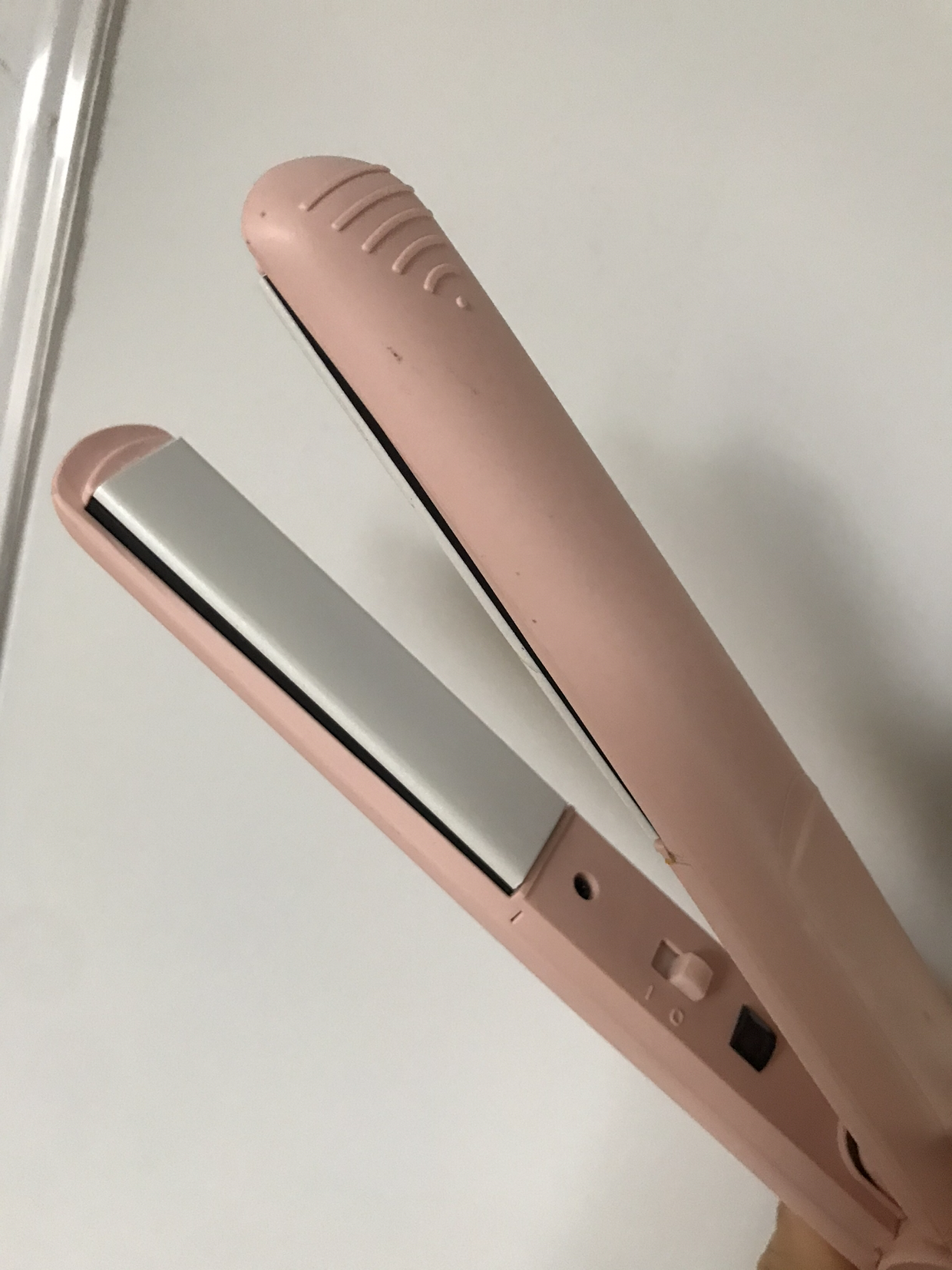 飞利浦(philips)直板夹电卷发棒卷直两用直发器电夹板 迷你小夹板