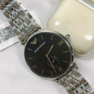 阿玛尼(armani)石英表ar1819 阿玛尼(emporioarmani)手表 钢制表带