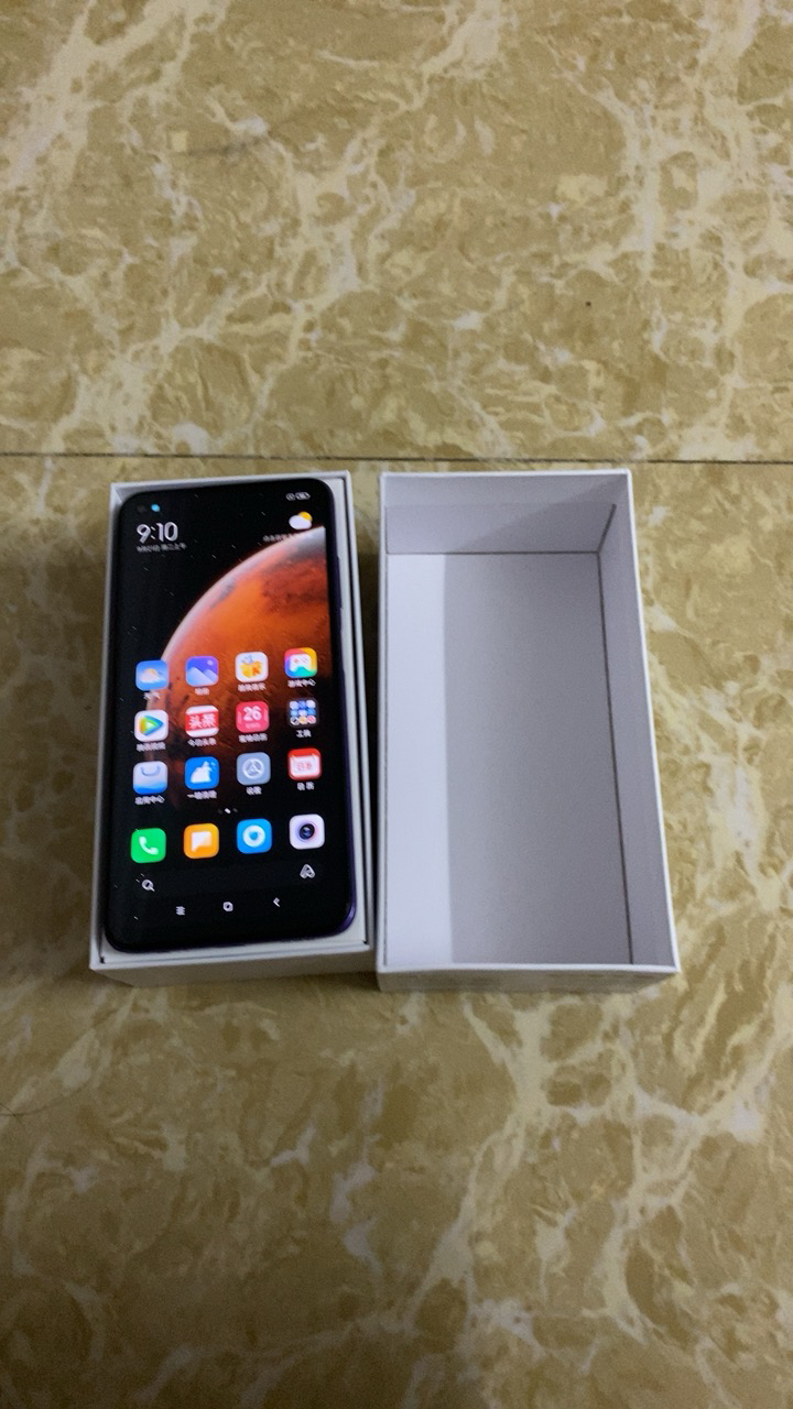 天玑800u 侧边指纹识别 大屏游戏 小米redmi红米note9手机5g版晒单图