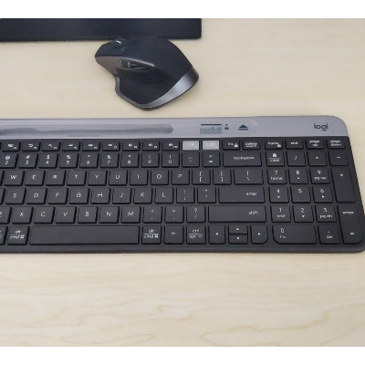 罗技(logitech) k580 轻薄多设备无线蓝牙键盘轻薄办公游戏手机平pad