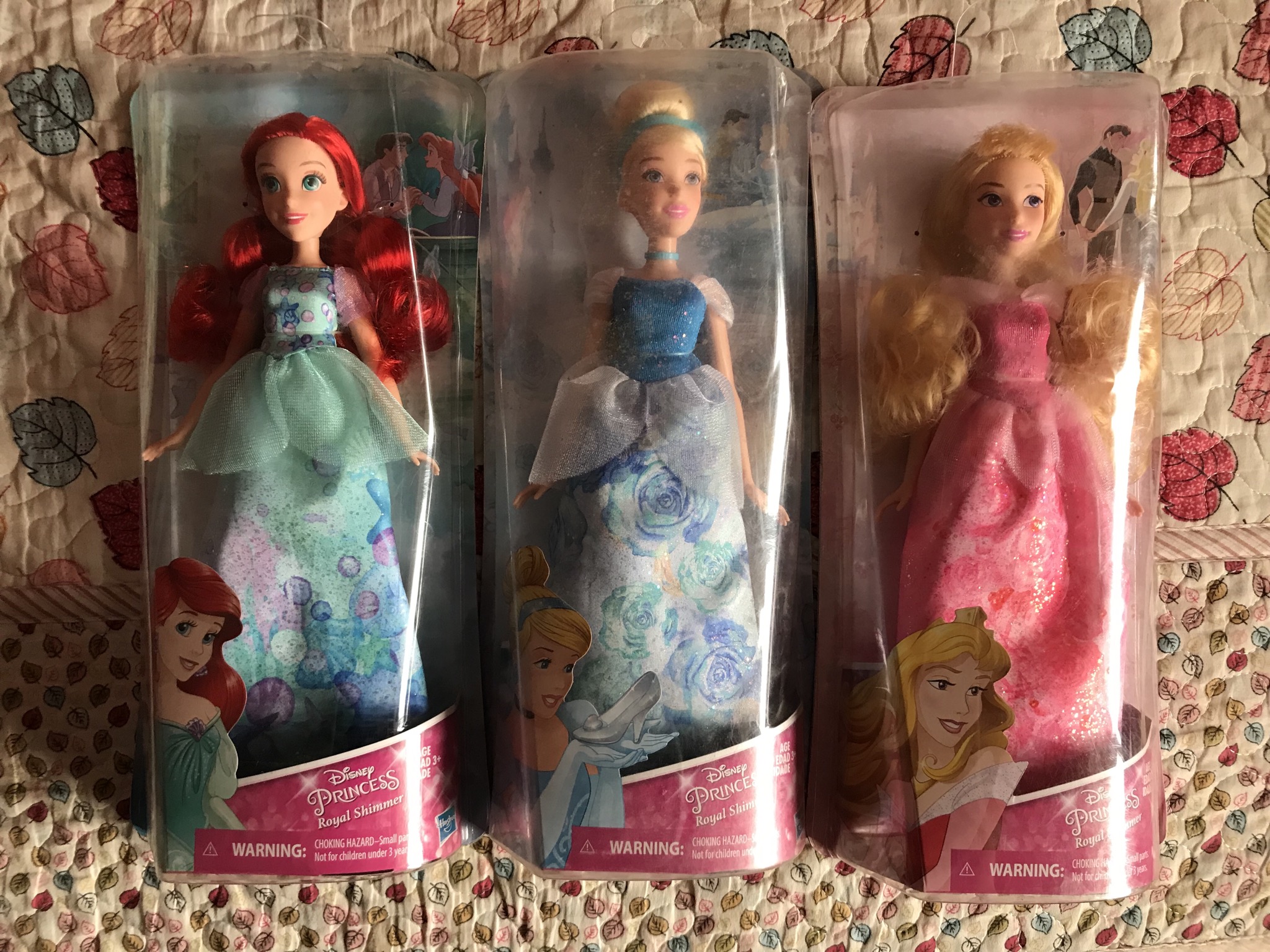 迪士尼经典公主系列娃娃 3岁以上女孩儿童玩偶玩具生日礼物 爱丽儿e