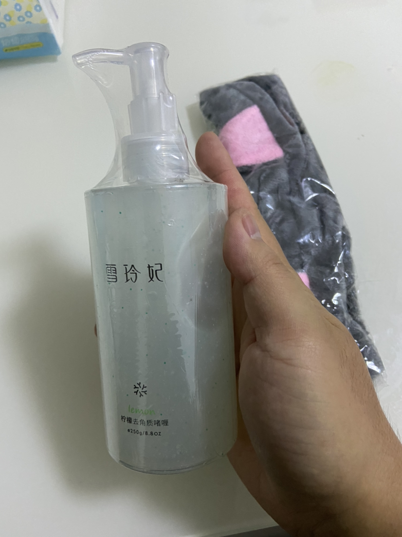 雪玲妃(snefe)大瓶氨基酸檸檬去角質啫喱磨砂膏250g除死皮面部女男