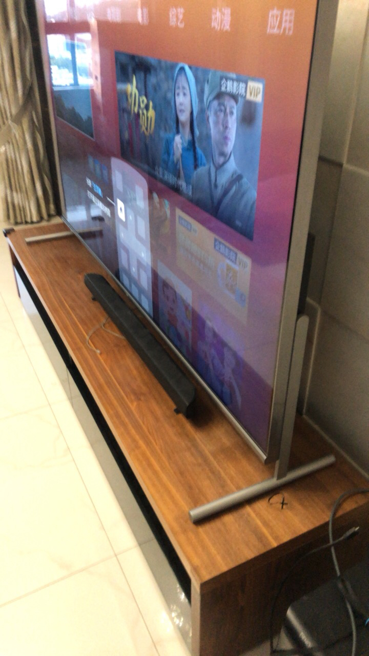 tcl智屏 85q6e 85英寸彩电 大屏巨幕 4khdr ai声控 家庭影院 全面屏