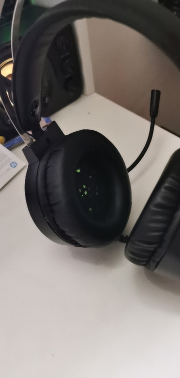 有点杂音,只能将就用商家:苏宁自营hp/惠普dhe-8010um电脑游戏耳机头