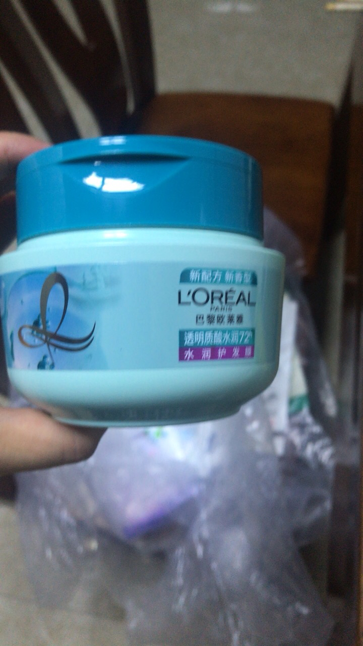 欧莱雅(L'OREAL)透明质酸水润护发膜250ml(适合干性发质人群)晒单图