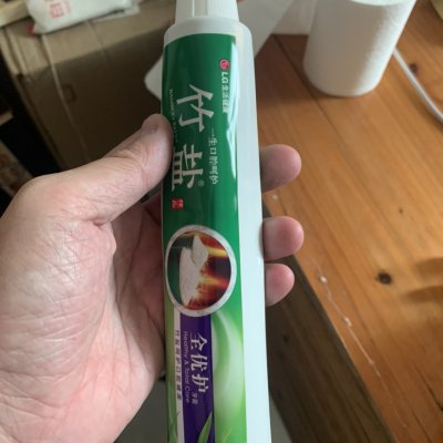 lg竹盐牙膏 固齿源固齿牙膏115g*6支装 炫彩清爽 6支量贩装
