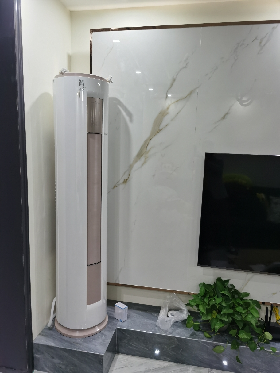 美的(midea)空调柜机3匹p变频一级能效智能落地立式圆柱智行客厅家用