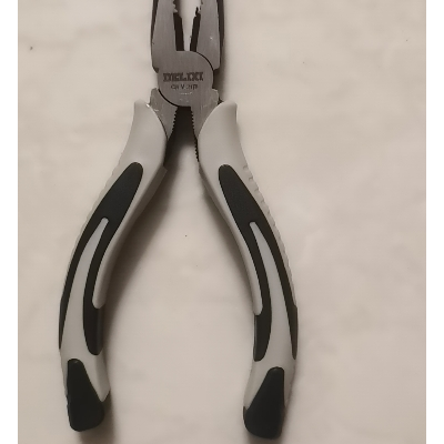 德力西多功能钢丝钳老虎钳尖嘴钳斜嘴钳钳子强力钳子