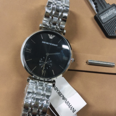 阿玛尼(armani)石英表ar1819 阿玛尼(emporioarmani)手表 钢制表带