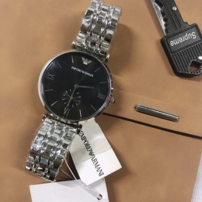 阿玛尼(armani)石英表ar1819 阿玛尼(emporioarmani)手表 钢制表带