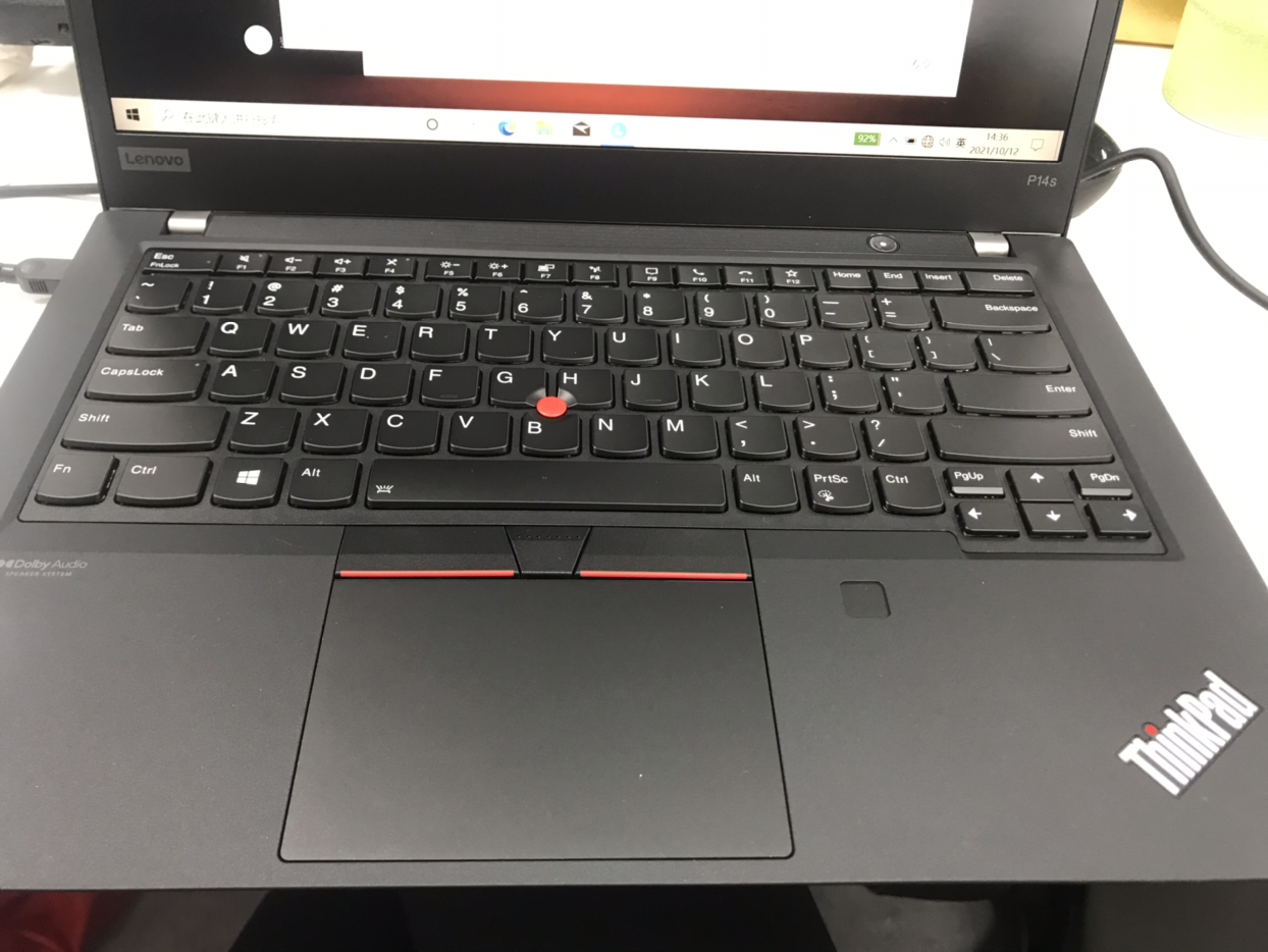 2021款 联想thinkpad p14s 07cd 14英寸(定制:i7-1165g7/16g/512g ssd