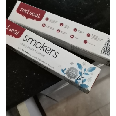 红印(red seal)新西兰红印草本牙膏110g 天然薄荷味 坚固牙齿降火缓解