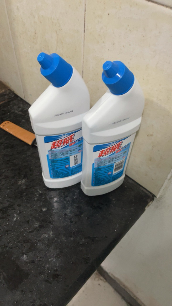 超威洁厕剂灵500g除菌除垢浴室厕所马桶去污去垢除味杀毒晒单图