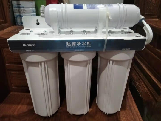 格力(gree)家用淨水器 wte-gw120-4521 自來水過濾器廚房即濾型超濾