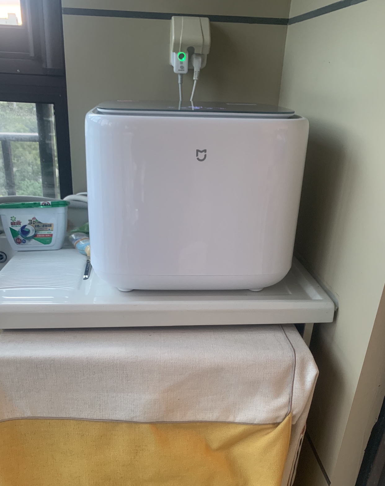 小米米家洗衣机mini 1kg迷你小型宝宝儿童内衣家用全自动除菌智能xqb