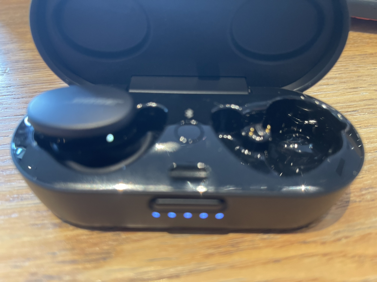 bose 无线耳塞 黑色 真无线蓝牙运动耳机 bose小鲨 手势触控鲨鱼鳍