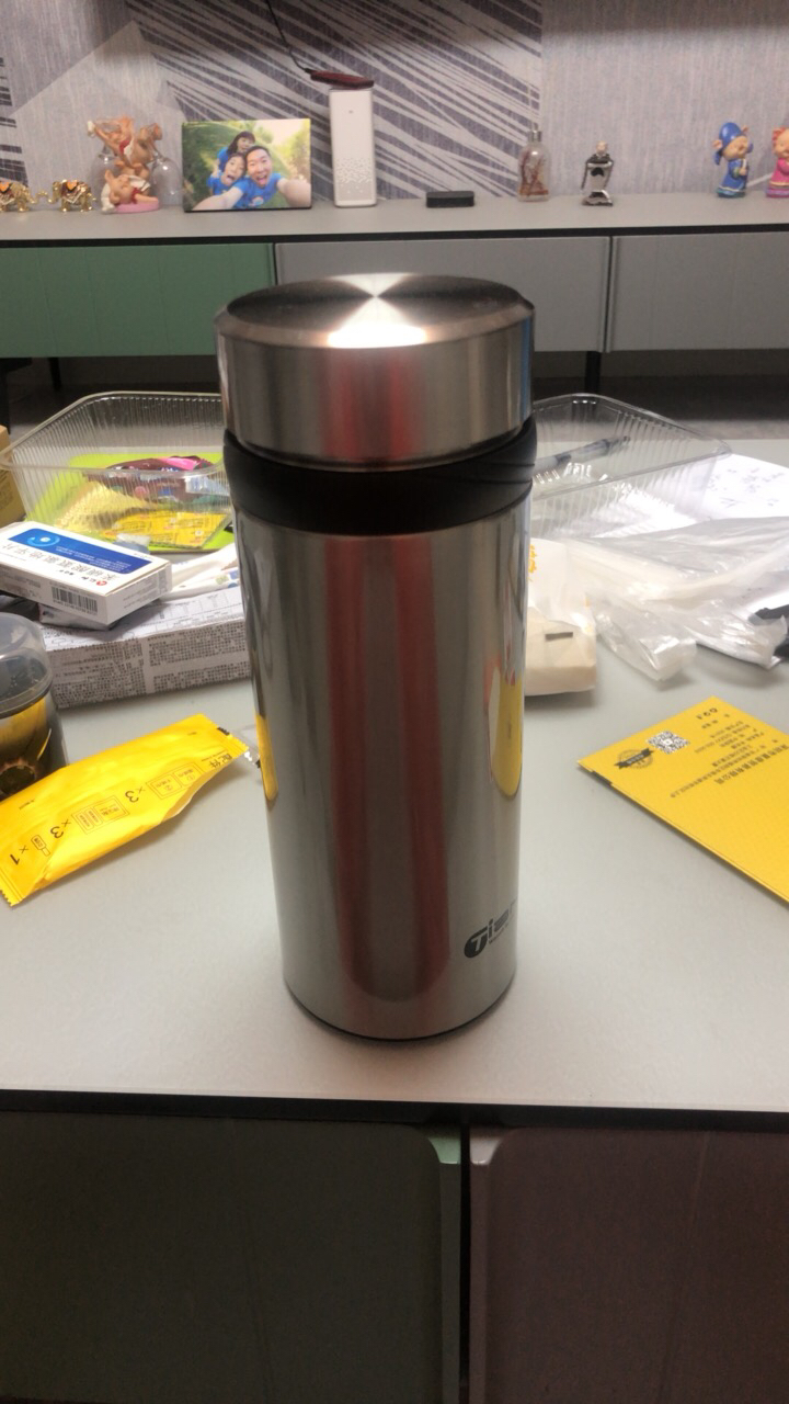 天喜(tianxi)保温杯304不锈钢水杯男女士便携杯子茶杯户外水壶1100ml