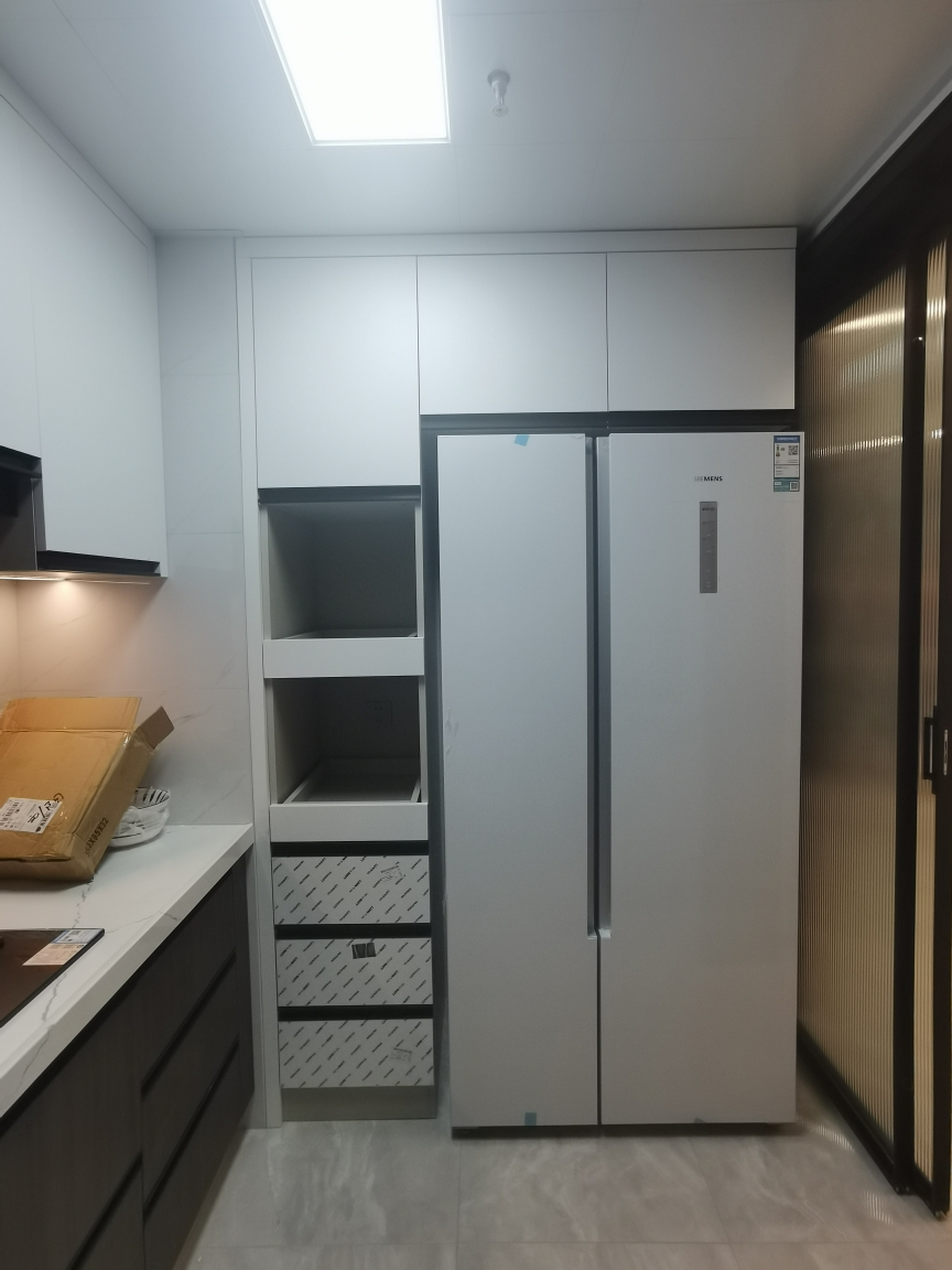 [新品]西门子(siemens)501升 超薄对开门冰箱 家用嵌入式双开门电冰箱