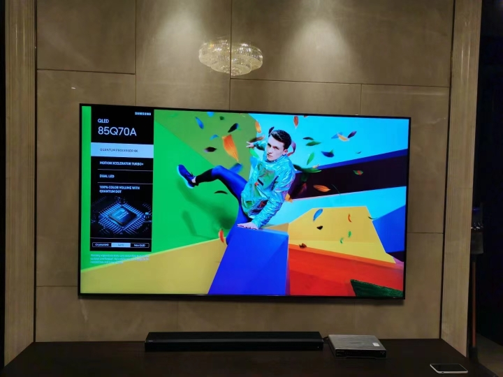 [定金]三星qa85q70aajxxz 4k超清85英寸120hz刷新率 游戏电视 qled