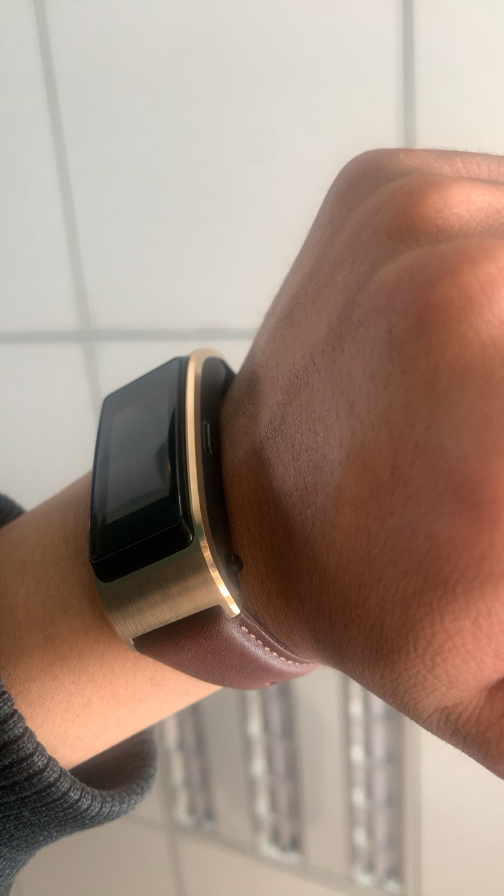 华为(huawei)华为手环b5 商务版 摩卡棕 智能手环 (蓝牙耳机 智能手环